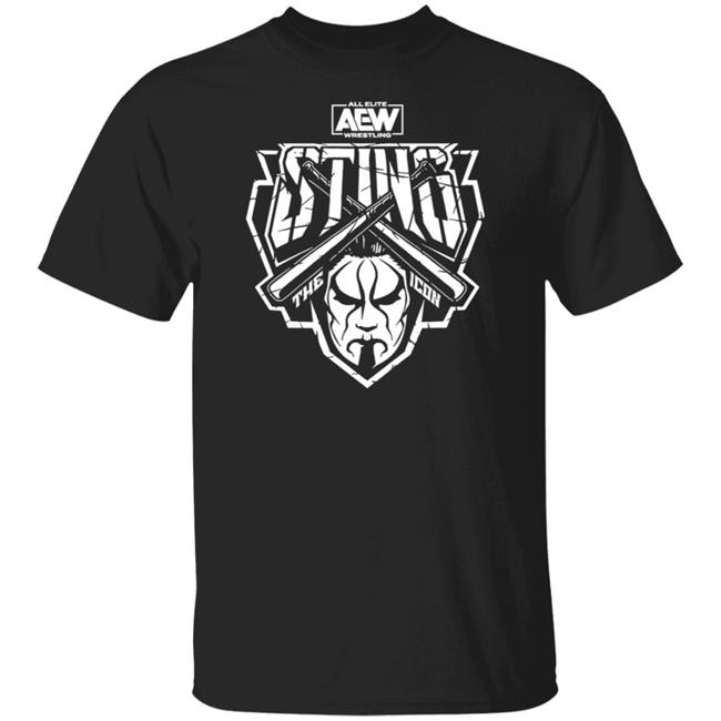 All Elite Wrestling Merch All Elite Wrestling Sting Justice T Shirt Kenny Omega
