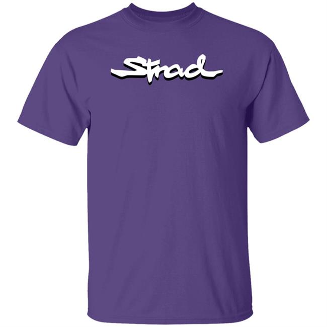 The Strad Man Merch Strad T Shirt Purple