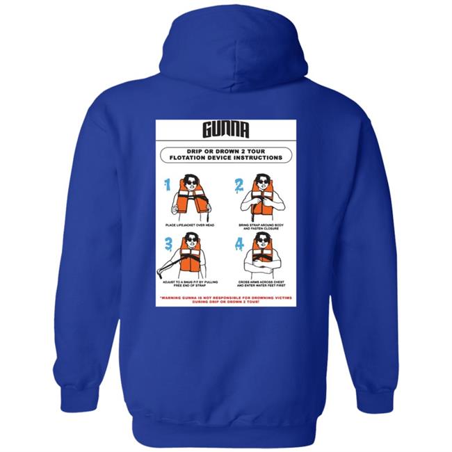 Gunna Merch Drip Warning Tee Shirt Gunna Merch Drip Warning Tee Shirt