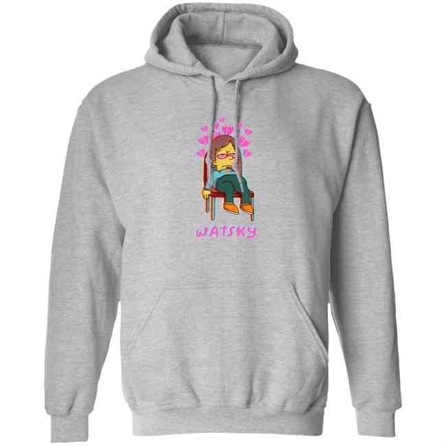 George Watsky Merch Bartsky White Tee Shirt George Watsky Merch Bartsky White Tee Shirt