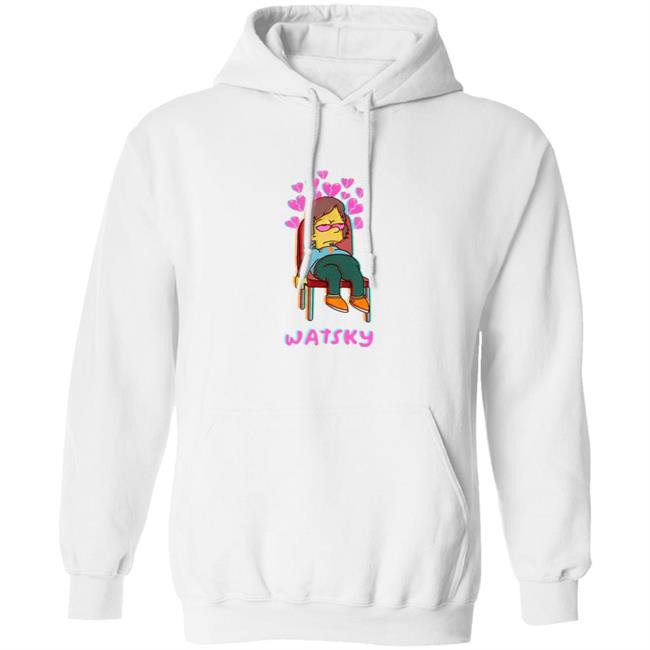 George Watsky Merch Bartsky White Tee Shirt George Watsky Merch Bartsky White Tee Shirt