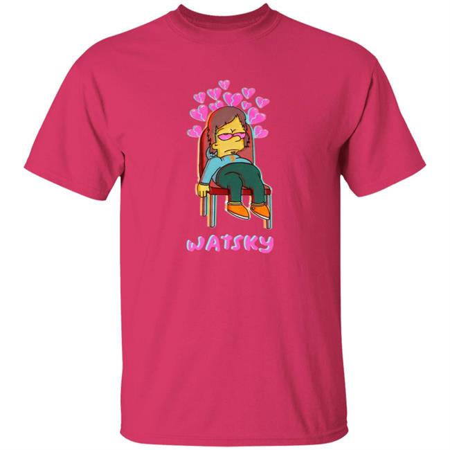 George Watsky Merch Bartsky White Tee Shirt George Watsky Merch Bartsky White Tee Shirt
