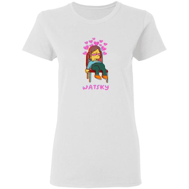 George Watsky Merch Bartsky White Tee Shirt George Watsky Merch Bartsky White Tee Shirt