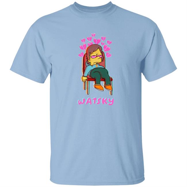 George Watsky Merch Bartsky White Tee Shirt George Watsky Merch Bartsky White Tee Shirt