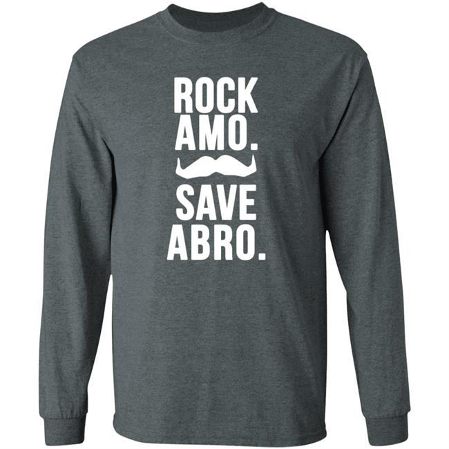 Rock A Mo Save A Bro Shirt Movember #SaveTheTestes Rock A Mo Save A Bro Shirt Movember #SaveTheTestes