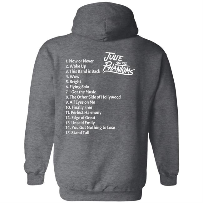 Julie And The Phantoms Merchandise Julie And The Phantoms Black Pullover Hoodie Julie And The Phantoms Merchandise Julie And The Phantoms Black Pullover Hoodie