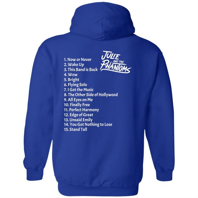 Julie And The Phantoms Merchandise Julie And The Phantoms Black Pullover Hoodie Julie And The Phantoms Merchandise Julie And The Phantoms Black Pullover Hoodie