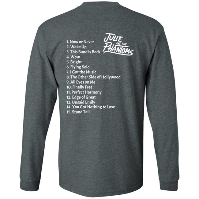 Julie And The Phantoms Merchandise Julie And The Phantoms Black Pullover Hoodie Julie And The Phantoms Merchandise Julie And The Phantoms Black Pullover Hoodie