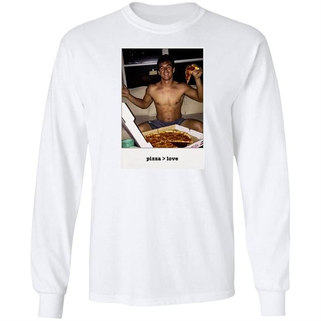 Tyler Cameron Pizza Love Light Blue Hoodie Tyler Cameron Pizza Love Light Blue Hoodie