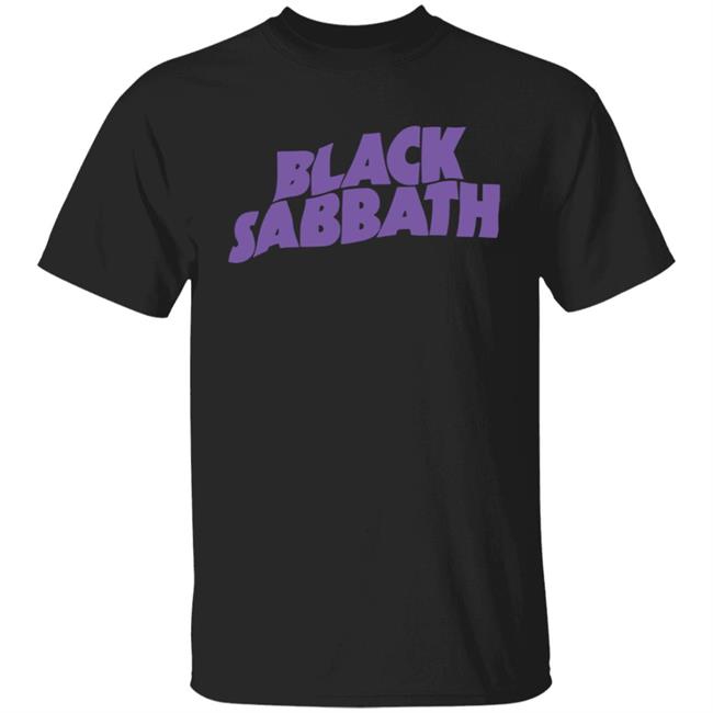 Black Sabbath T Shirt Black Sabbath Master Of Reality Logo Shirt