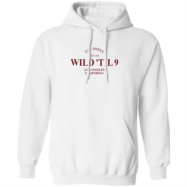 Wild Til 9 Merch Wild 'Til 9 Bone Hoodie