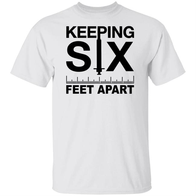 Keeping Six K9 Merch Feed Apart White T Shirt