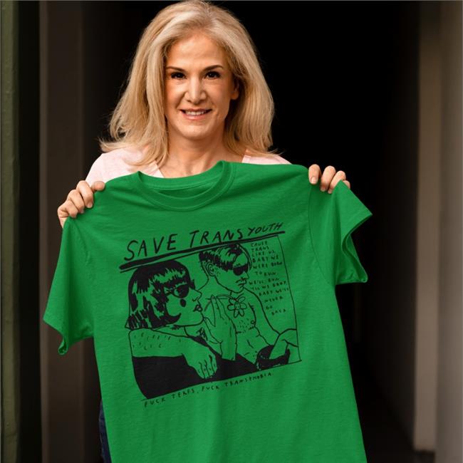 Save Trans Youth Fuck Terfs Fuck Transphobia Shirt