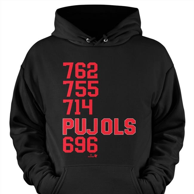 762 755 714 Pujols 696 Long Sleeve Karan