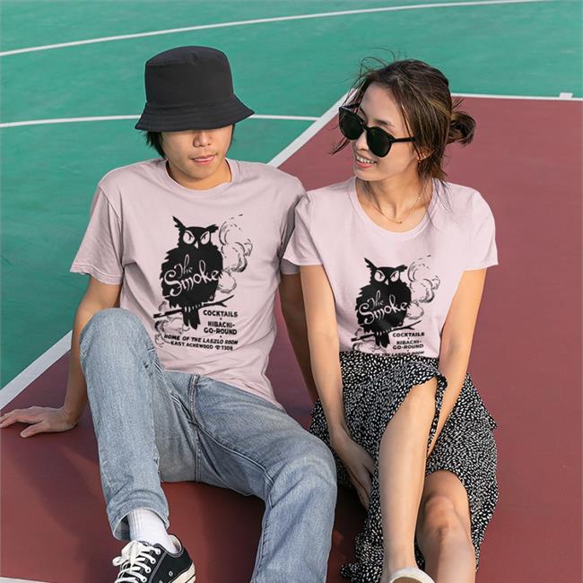 Chris Onstad The Smoke Cocktails Hibachi Go Round T-Shirt Achewood