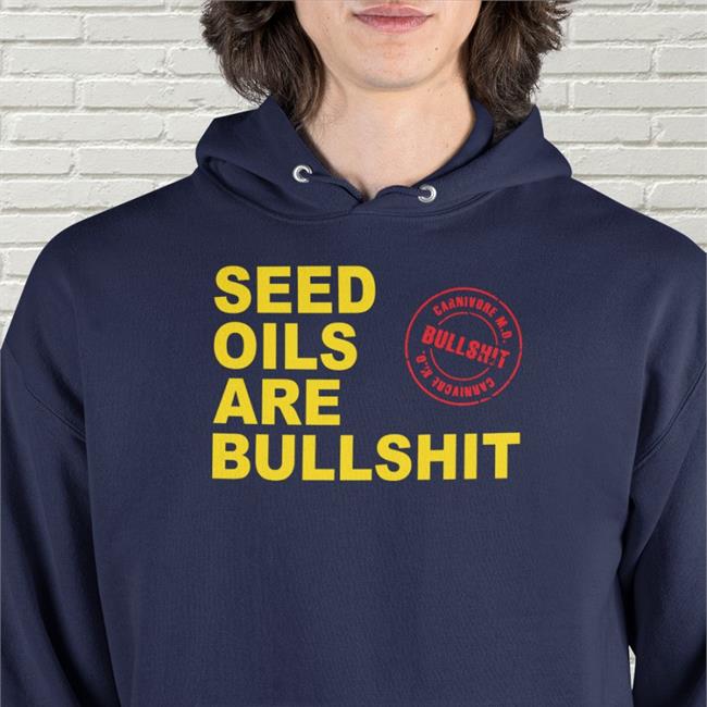 Seed Oils Are Bullshit Crewneck Sweatshirt