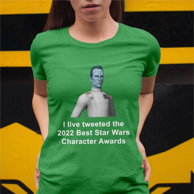 Thrawn I Live Tweeted The 2022 Best Star Wars Character Awards Hoodie Satin
