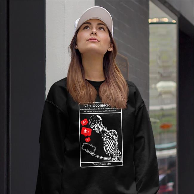 Vanity Scare Art Shop The Doomscroller T Shirt