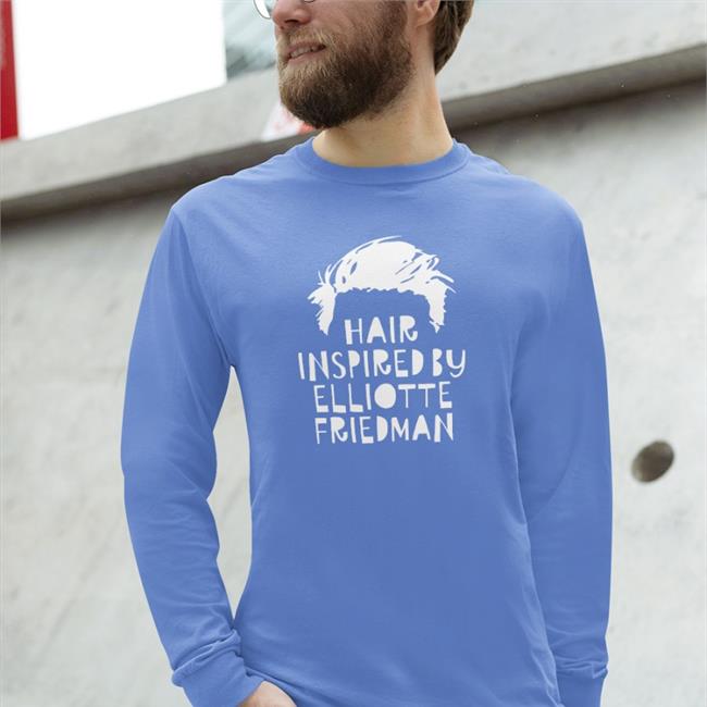 Sportsnet Shop Hair Inspired By Elliotte Friedman Long Sleeve Tee Kyle Bukauskas Elliotte Friedman Jeff Marek