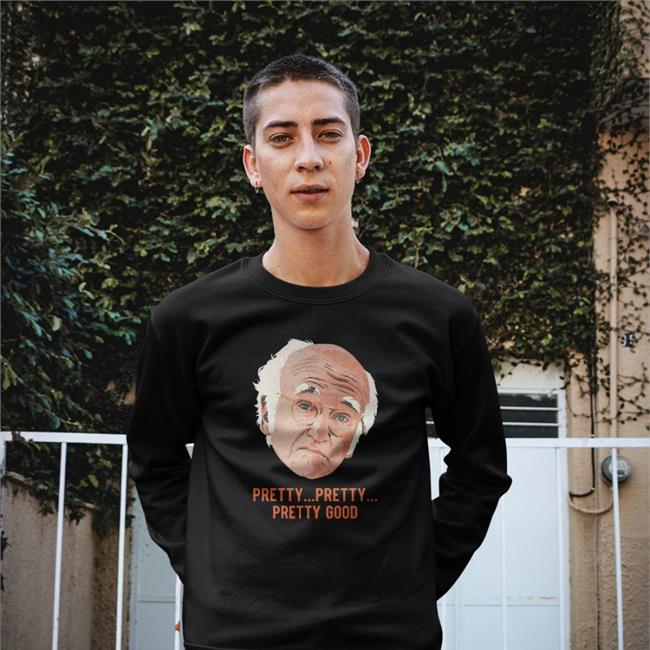Larry David Pretty Pretty Pretty Good Zip Up Hooded Homelesspimp