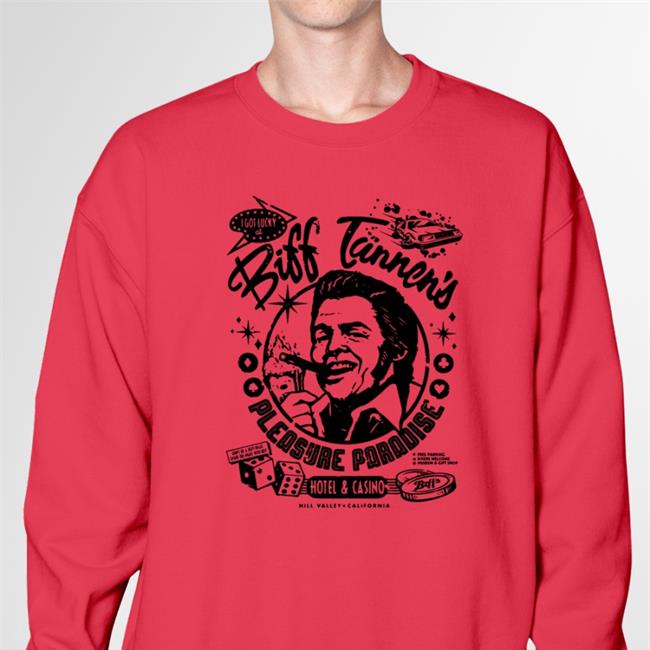 Biff Tannen's Pleasure Paradise Shirt Fright-Rags Merch