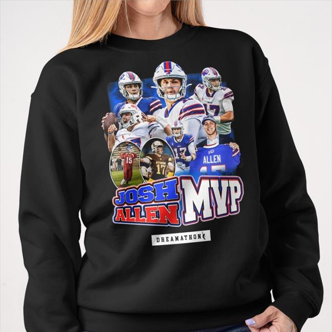 Josh Allen Mvp T Shirt Black