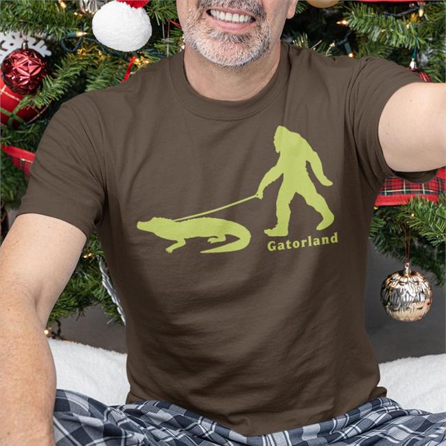 Gatorland Shirt Gorilla Lead Crocodile