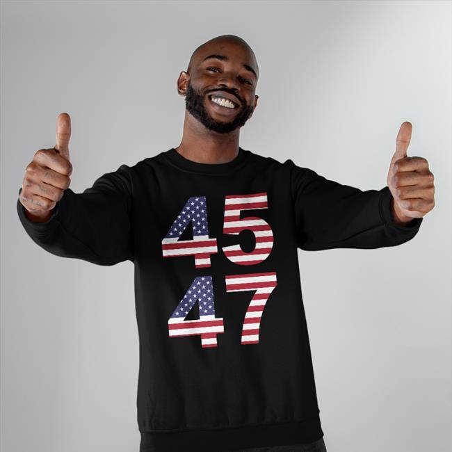 Trump 45 47 Hoodie