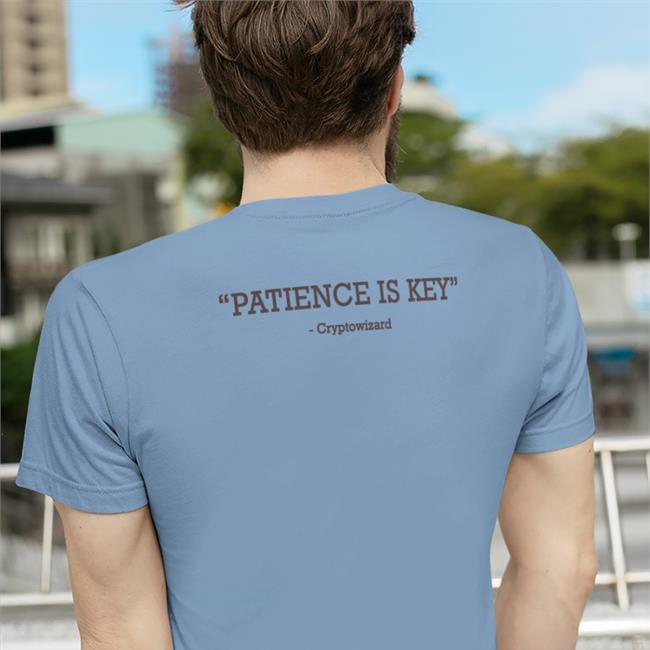 Top Trending Patience Is Key Cryptowizard Shirt Wizz Beware Scammers White