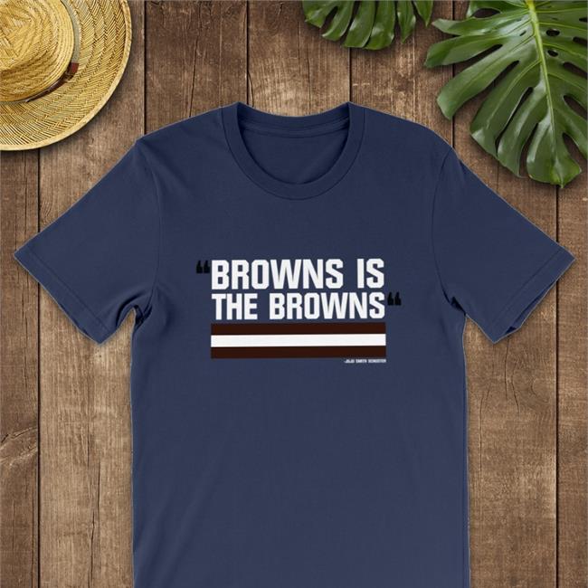 Barstool Sports Store Merch Browns Is The Browns Limited Edition T Shirt Orange Juju Smith Schuster Riley Collins