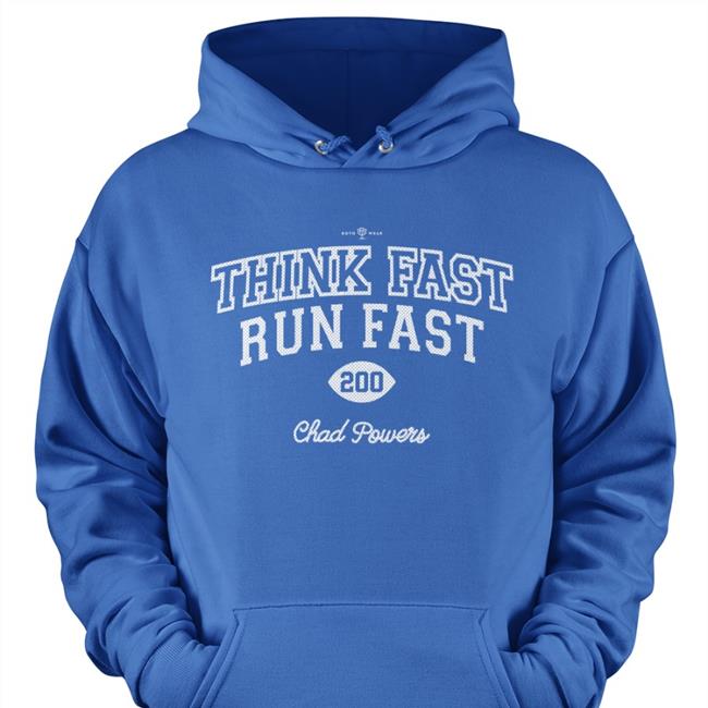 Think Fast Run Fast Shirts