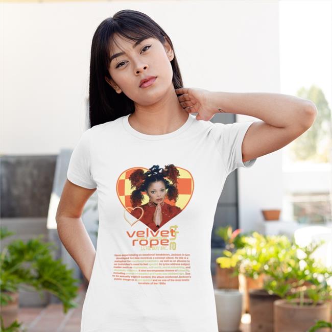 Velvet Rope Janet Jackson Black Hoodie