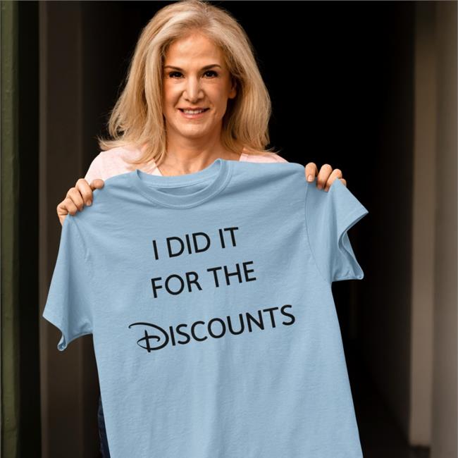 Joey Jones I Did It For The Discounts Sweatshirts