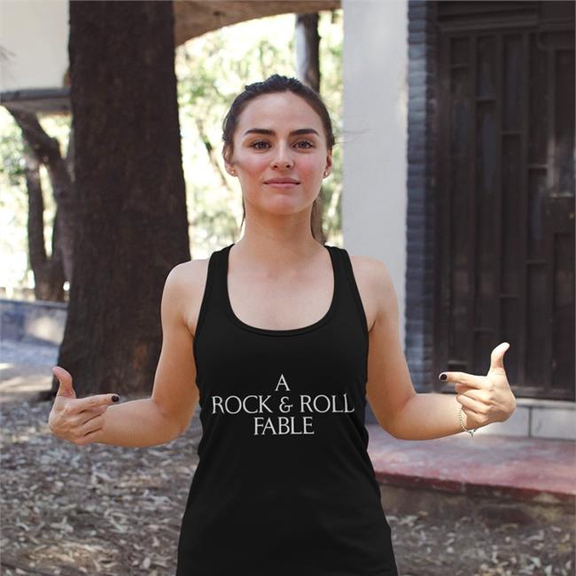 Super Yaki Shop Merch A Rock And Roll Fable TShirt Black Super Yaki