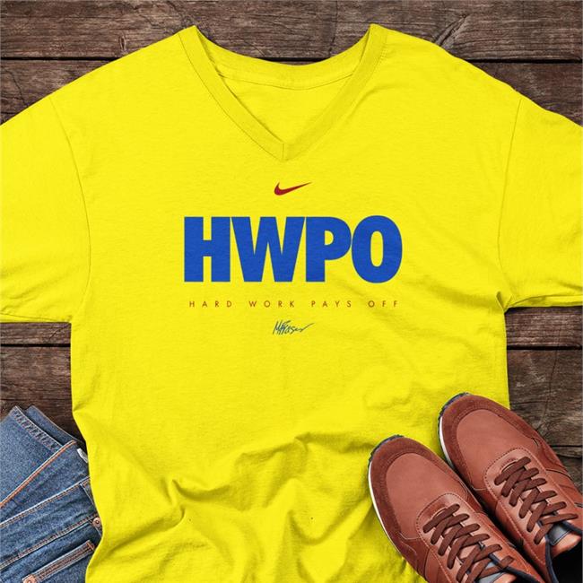 Hwpo Hard Work Pays Off Shirt Brent Pry Michael Vick Rogue Fitness Merch