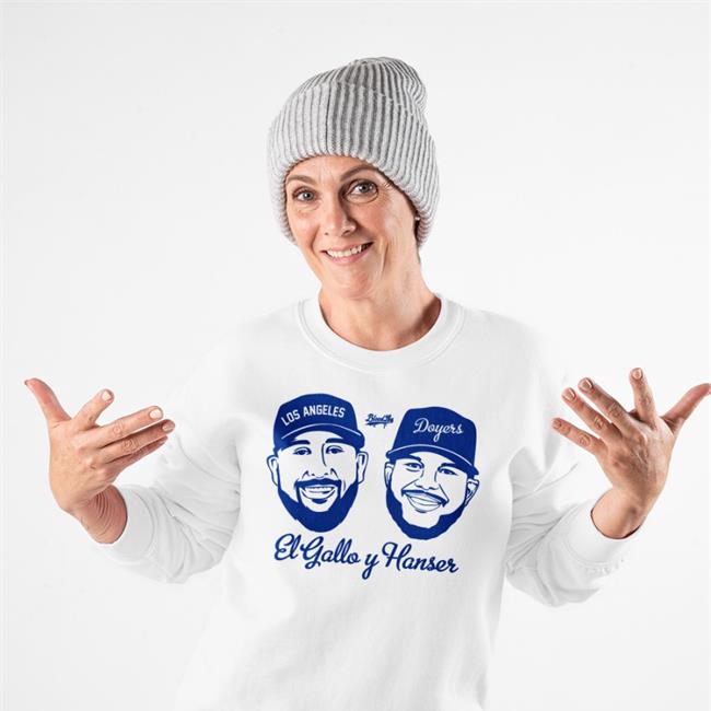 Dodgersbeat El Gallo Y Hanser Shirt Bleed Los Merchandise