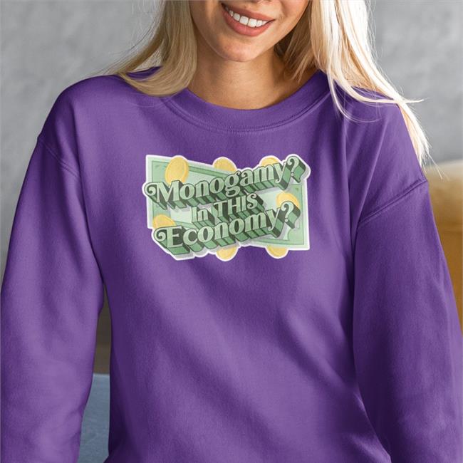 Polyamfam Merch Monogamy In This Economy Shirts Polyamory