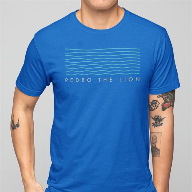 Sequencer Waves Pedro The Lion T-Shirt