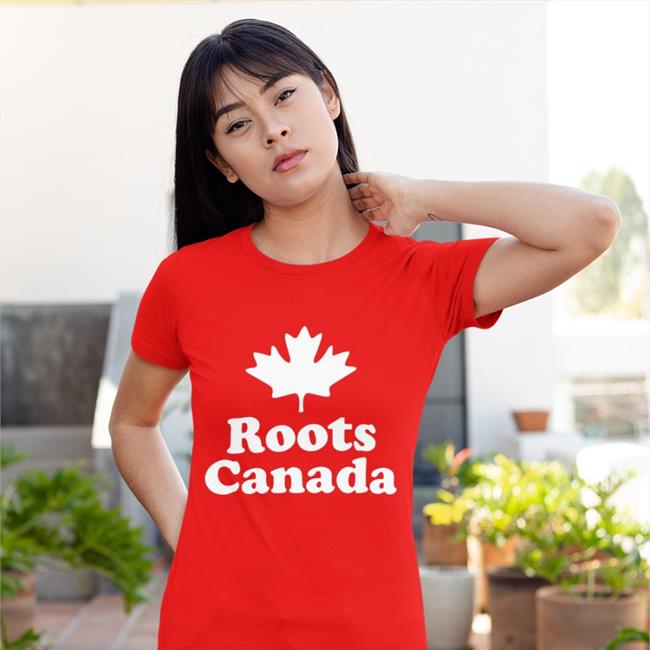 Sue Roots Canada Original Sweatshirt Red Emsrsue