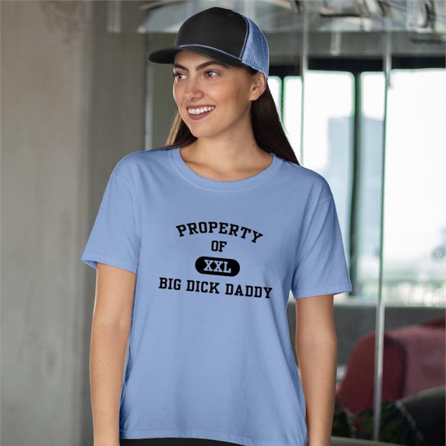 Weird Thrift Store Shirts Property Of Xxl Big Dick Daddy Sweatshirt White Strangethrift