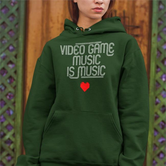 Mega Ran Hello Merch Video Game Music Is Music Shirt