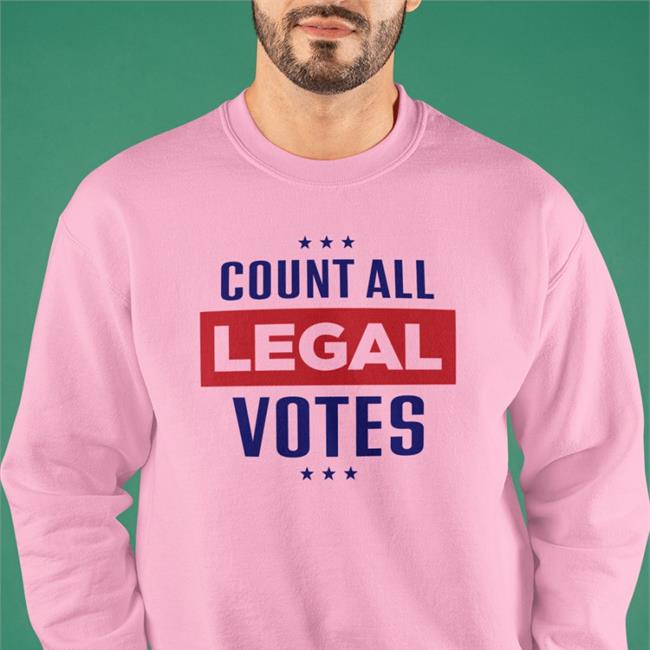 Count All Legal Votes Shirt John M Cameron Johnrockshomes Trump
