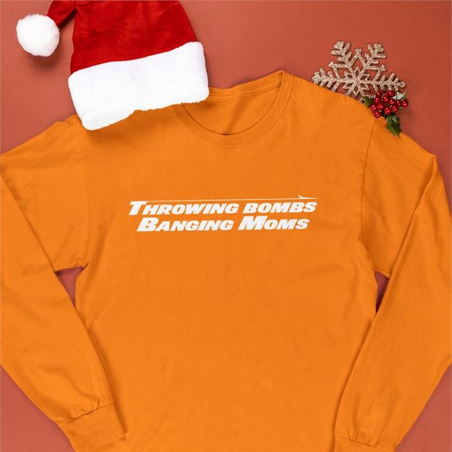 Throwing Bombs Shirt Barstool Store KFCBarstool