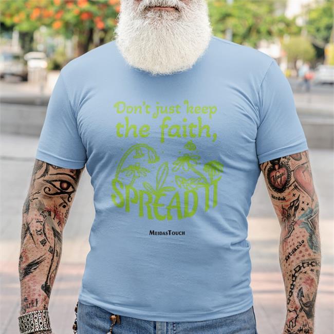 Don't Just Keep The Faith Spreadit Tank Top Meidastouch