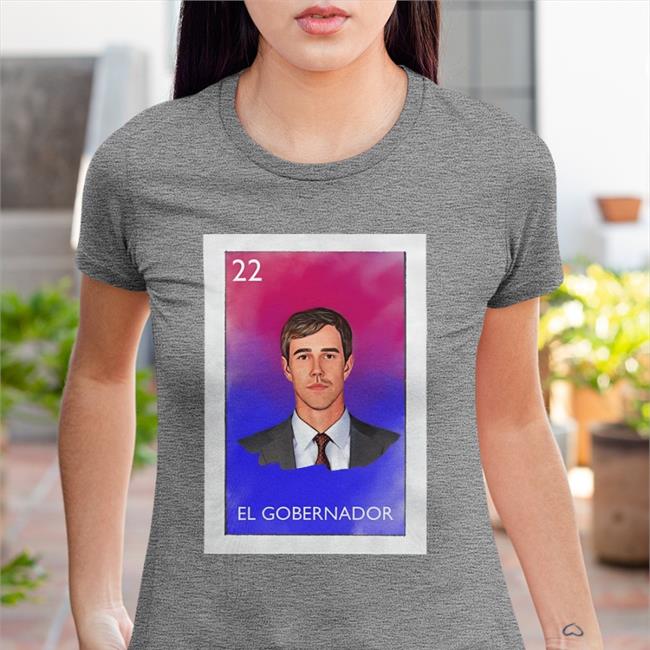 Christina Morales El Gobernador 22 Long Sleeve Tee Beto For Governor 2022 Beto For A Better Texas