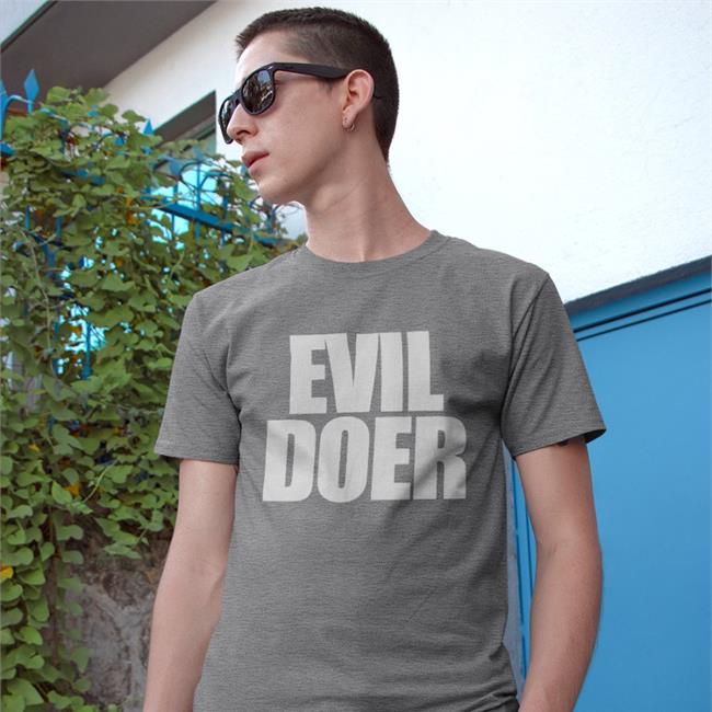 Black Heart Attack Man Evil Doer Hooded Sweatshirt