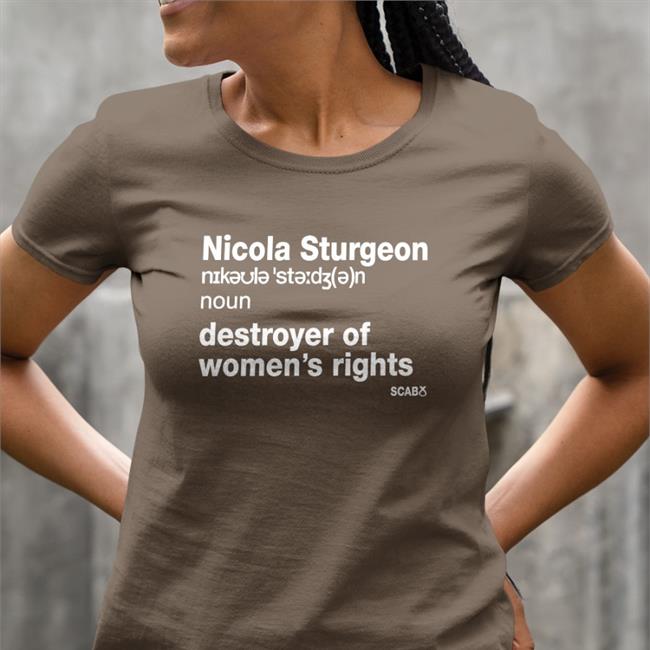 Nicola Sturgeon Destroyer Of Women’s Rights Crewneck Jk Rowling