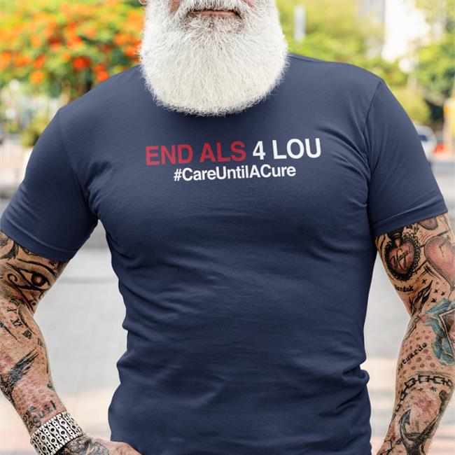 Obvious Shirts Shop End Als 4 Lou #Careuntilacure Long Sleeve Tee Jon Sciambi