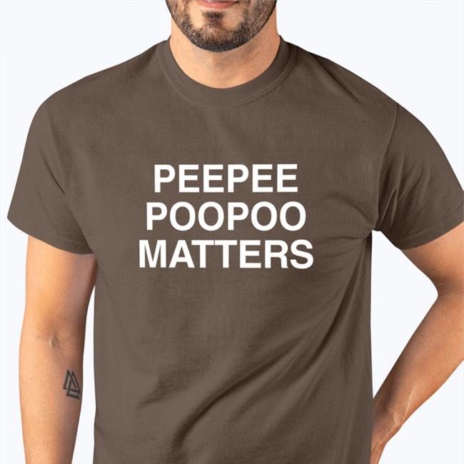 Peepee Poopoo Matters Hoodie Black