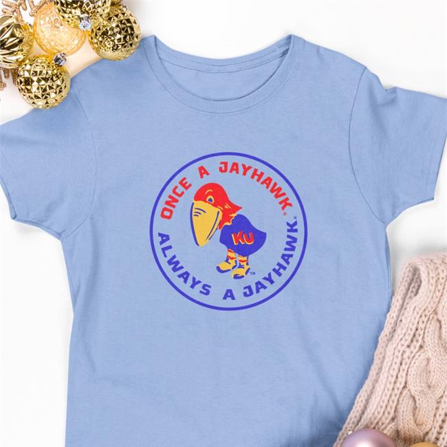 Charliehustle Merch Once A Jayhawk Always A Jayhawk Classic Offical TShirts Kansas Jayhawk Fans